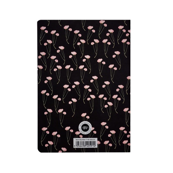 Poppies Floral Notebook – BV Bruno Visconti – Detailed with gold leaf embossing - Picture 3 of 3